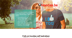 Desktop Screenshot of hoodies.be